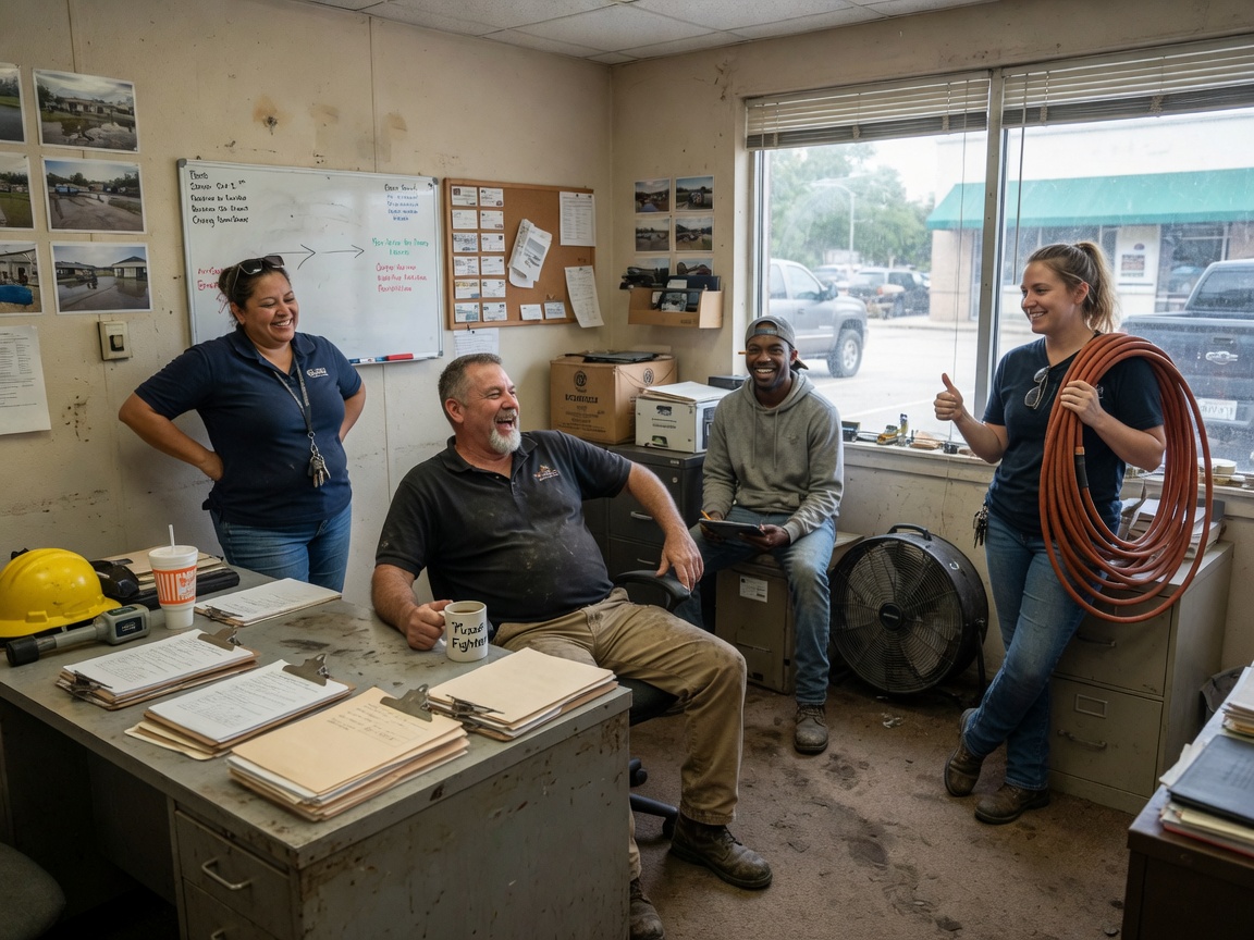 The Conroe Restoration Group team