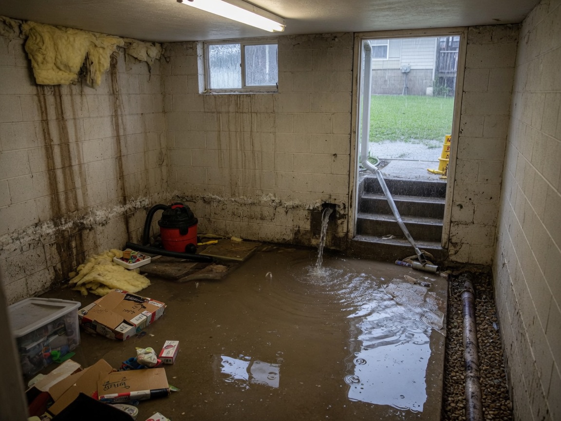 Why Your Conroe Basement Keeps Flooding After Every Heavy Rain (And What Actually Fixes It)